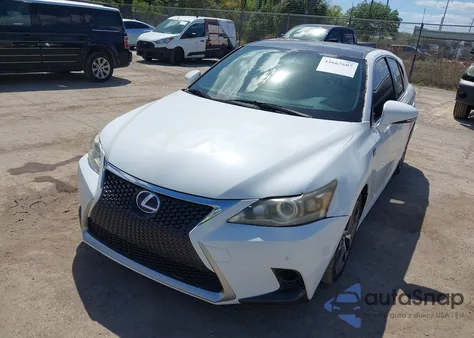 2015 Lexus Ct 200H z USA, uszkodzony, nr VIN JTHKD5BH4F2239169